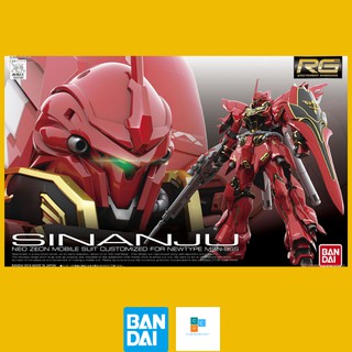 Mô hình lắp ráp Gundam RG 06S Sinanju Bandai - Gundamchat