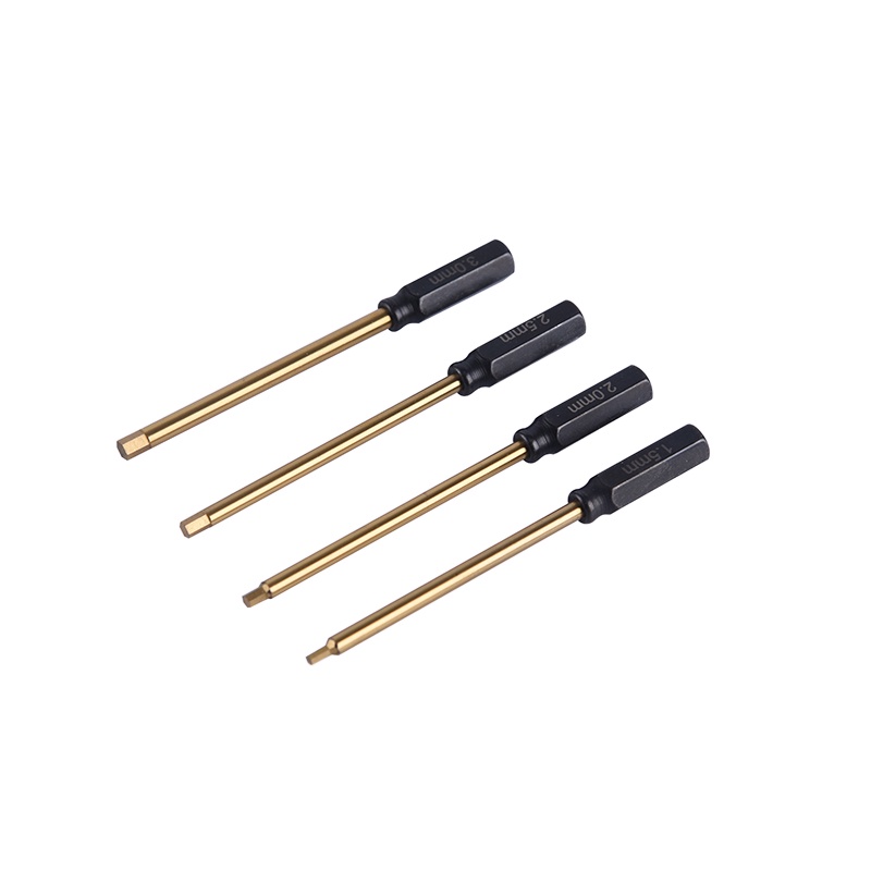 Set 4 Cờ Lê Lục Giác Bằng Hợp Kim Thép 1.5 2.0 2.5 3.0 4.0 5.5 7.0 8.0mm Chuyên Dụng Cho Mô Hình Điều Khiển Từ Xa