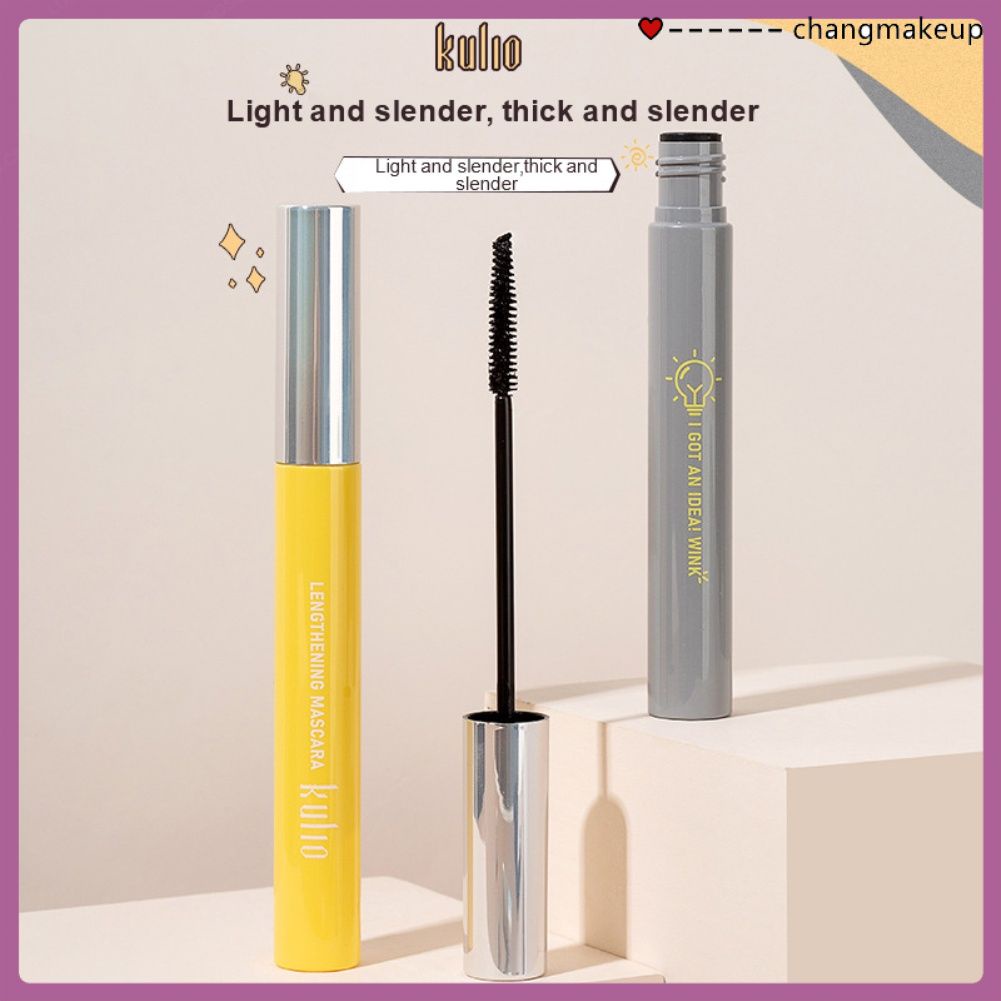 Kulio Mascara Chuốt Mi Không Nhòe Màu Đen Cá Tính Dành Cho Học Sinh