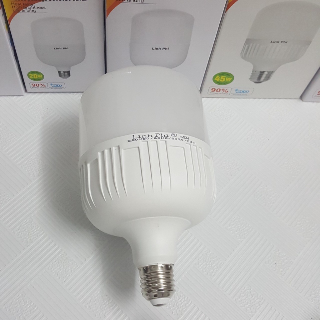 Bóng đèn Led 30W, 40W, 50W, 60W Linh Phi siêu sáng, tiết kiệm điện năng  - Hàng công ty