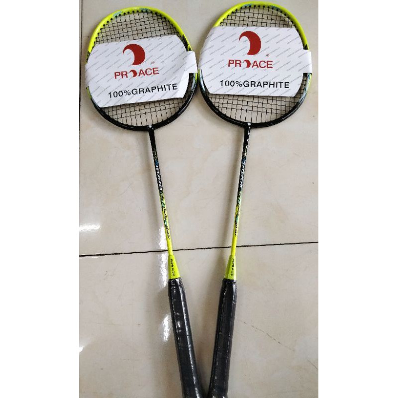 vợt cầu lông proace đan lưới sẵn cao cấp(tặng túi và quấn cán vợt)