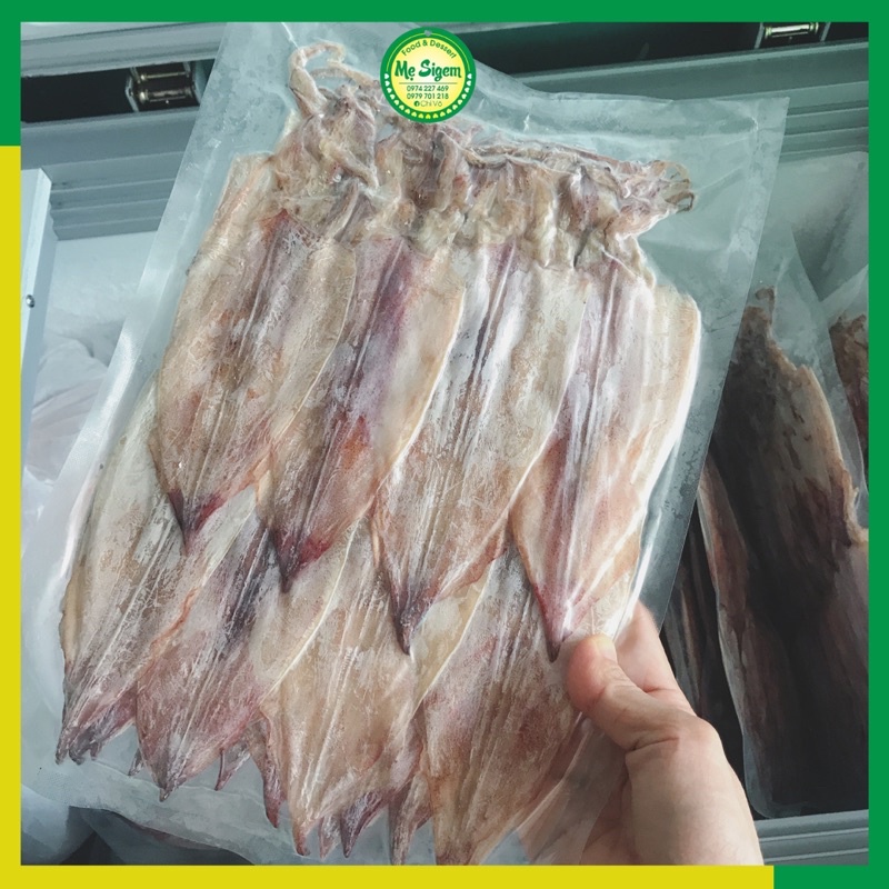 500g khô mực câu ngon rẻ ngọt mực 50 con.