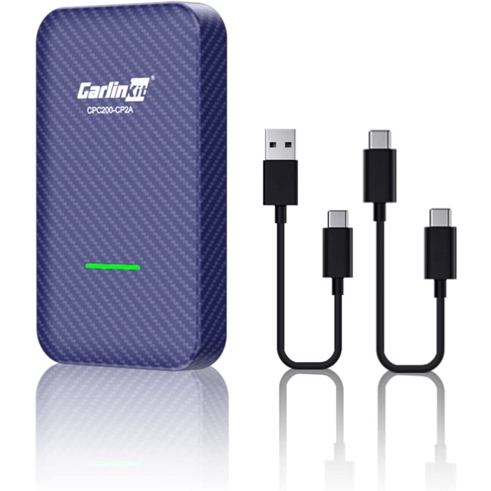 BỘ CHUYỂN ĐỔI KẾT NỐI APPLE CARPLAY + ANDROID AUTO KHÔNG DÂY CHO XE Ô TÔ CARLINKIT 4.0 2022