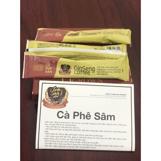 [💯% CHÍNH HÃNG] Cà phê sâm Ginseng - Khắc tinh của mỡ thừa