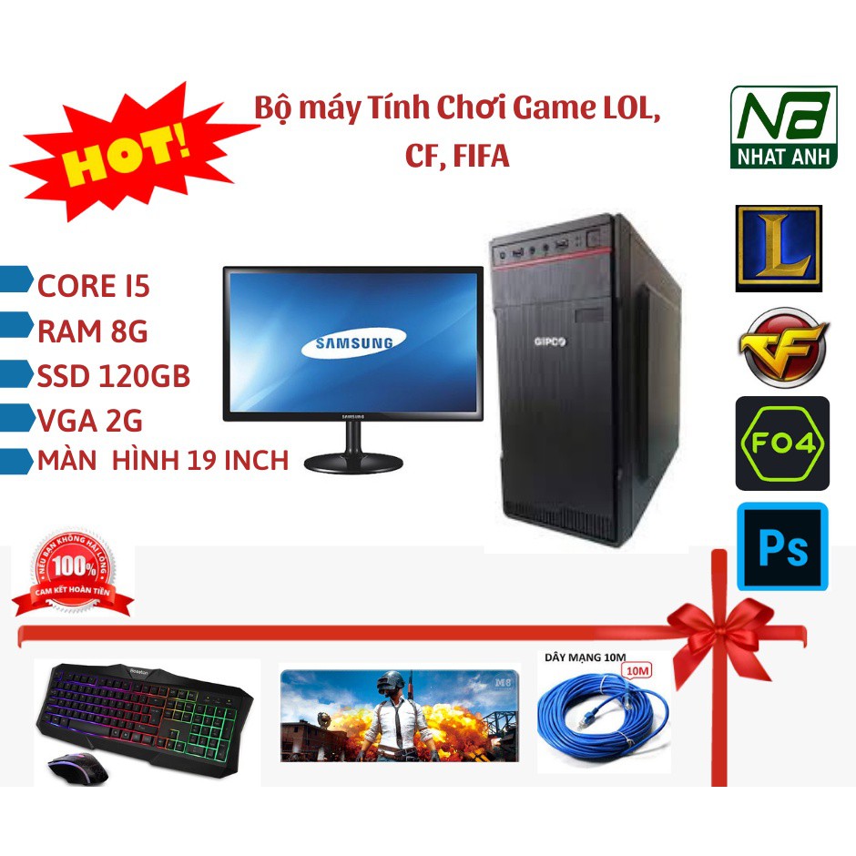 [người bán địa phương] BỘ  MÁY TÍNH CHƠI GAME GIÁ RẺ SIÊU BỀN LOL,FIFA, CF.,, | BigBuy360 - bigbuy360.vn