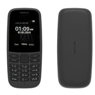 ☢️MẠI DÔ☢️ ĐIỆN THOẠI NOKIA 105 ( BẢN 1 SIM) CHÍNH HÃNG BỀN ĐẸP- BẢO HÀNH 12 THÁNG