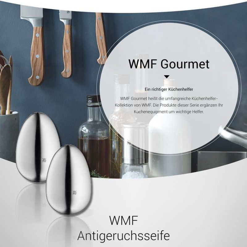 Trứng rửa tay khử mùi hành, tỏi, mắm, mùi tanh WMF không hóa chất công nghệ Đức