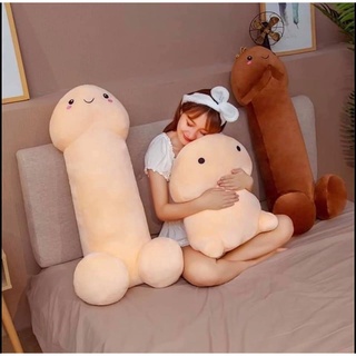Gấu bông con ciu dài sr 1m siêu to khổng lồ, ciu, ôm con cu chất vải miniso chất mịn cao cấp bông gòn