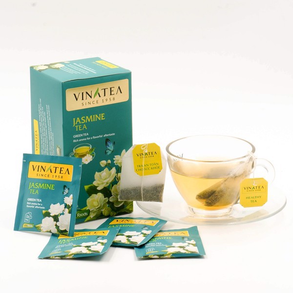 Trà Vinatea Hoa Nhài Túi Lọc 50 g ( 25 gói x 2g)