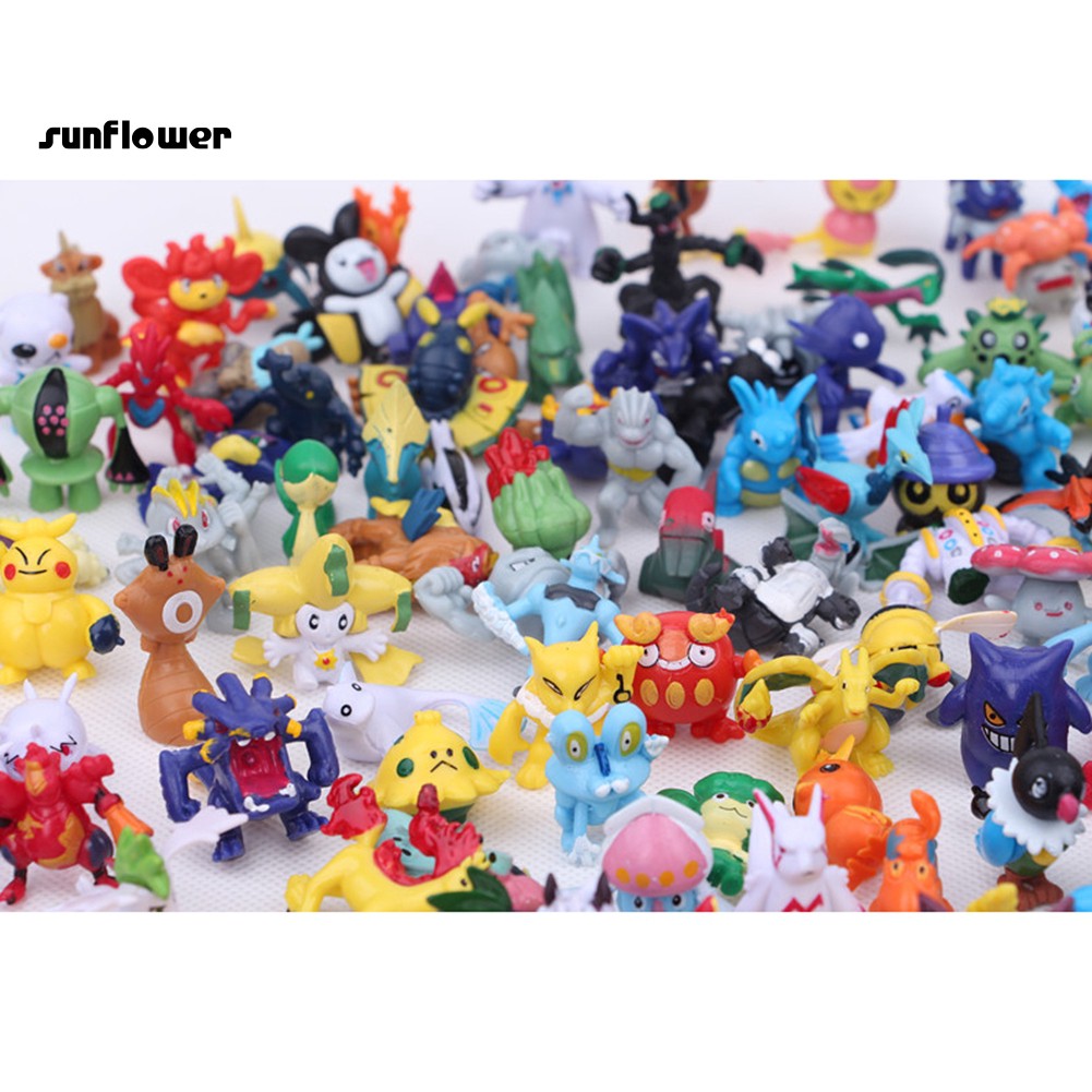 Set 144 Tượng Pokemon Đồ Chơi Bằng Nhựa Pvc