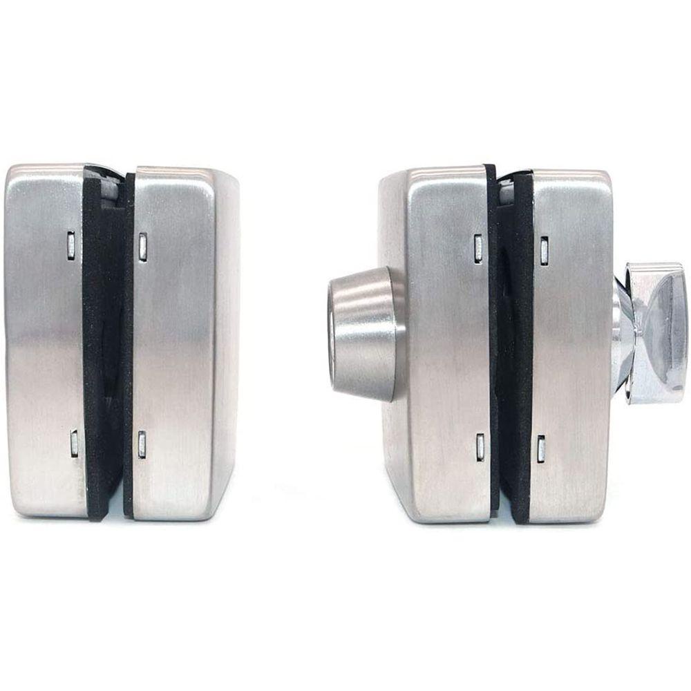 Khóa Cửa Kính Hai Mặt Bằng Thép Không Gỉ 304 Chống Trộm