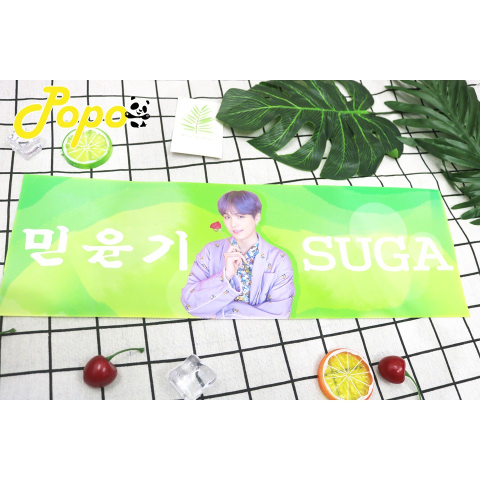 Banner cổ vũ BTS