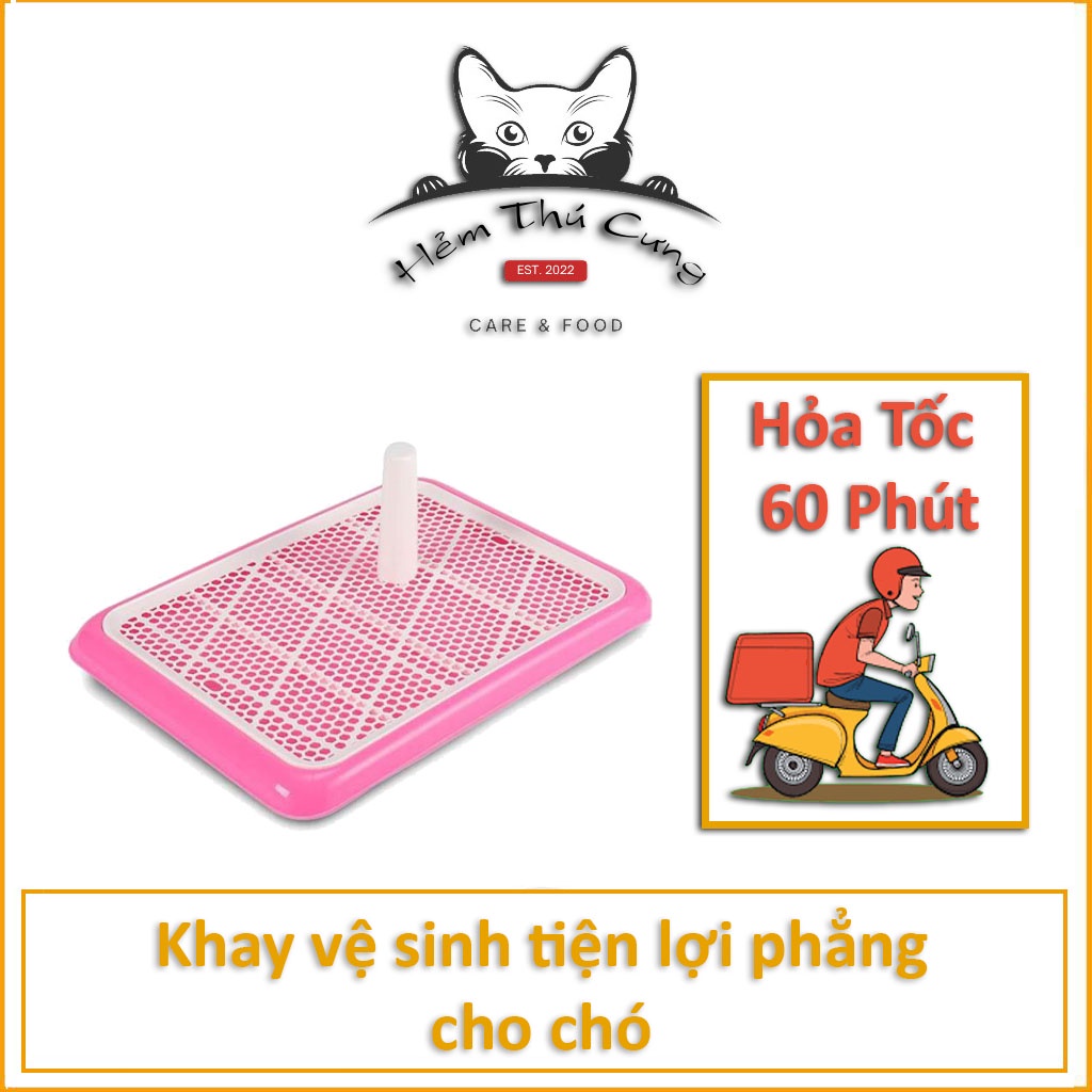 Khay vệ sinh cho chó lớn và nhỏ - khay đi vệ sinh cho chó đực và chó cái