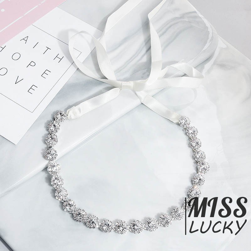 Băng đô đính đá phong cách Âu Mỹ sang trọng dành cho cô dâu