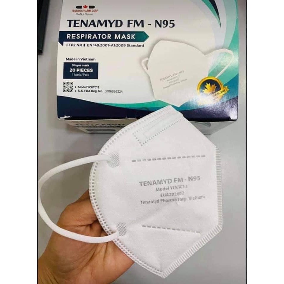 Khẩu Trang Y Tế TENAMYD FM-N95 Respirator Mask