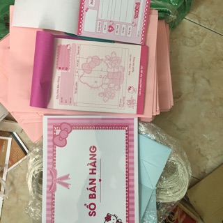 Combo 1 sổ bán hàng và 1 hoá đơn và phiếu ship