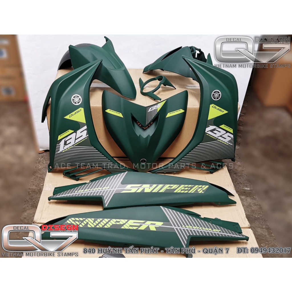 TEM RỜI EXCITER 2011 SNIPER SỌC