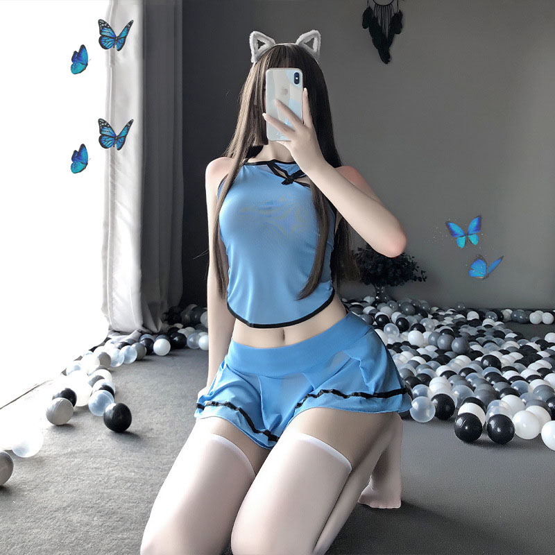 Bộ Đồ LEOSOXS Hóa Trang Nữ Sinh Gợi Cảm