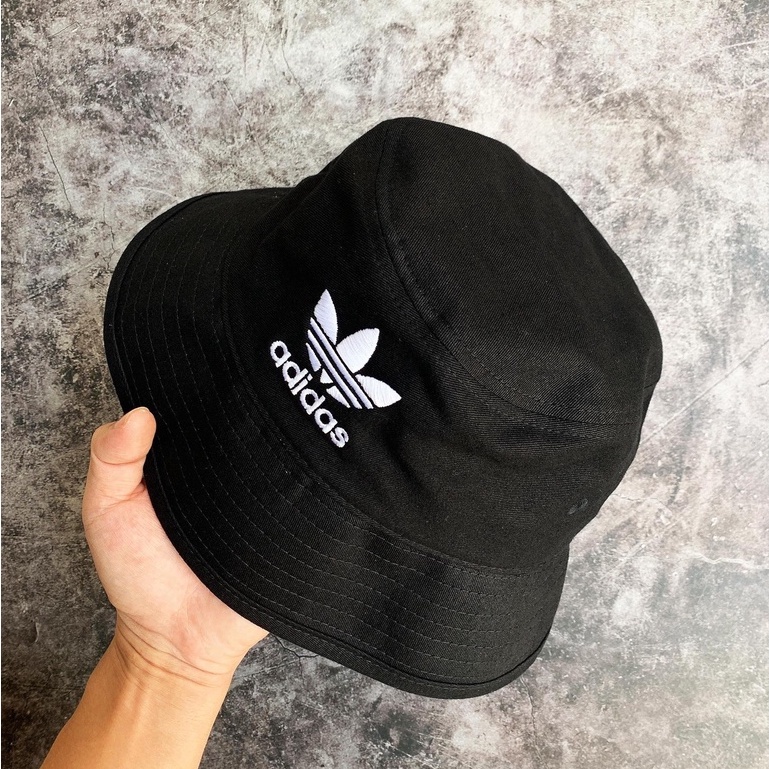 ⚡️  Nón / Mũ Bucket Adidas / NY Originals Trefoil - BK7345 / HÀNG XUẤT DƯ XỊN / ẢNH THẬT