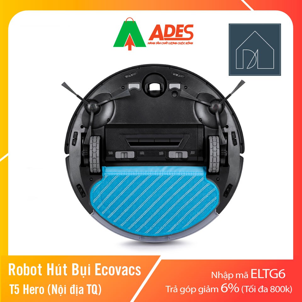 [Mã 154ELSALE2 giảm 7% đơn 300K] Robot hút bụi lau nhà Ecovacs Deebot DX96 T5 HERO