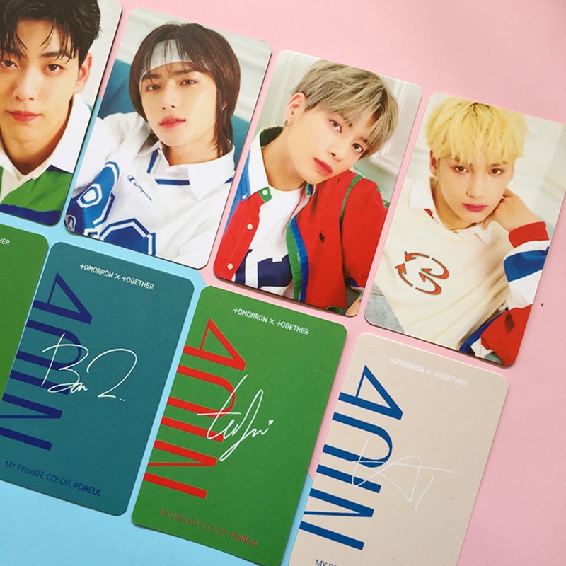 Set 5 Tấm Ảnh Lomo Card Nhóm Nhạc TXT 4OIN