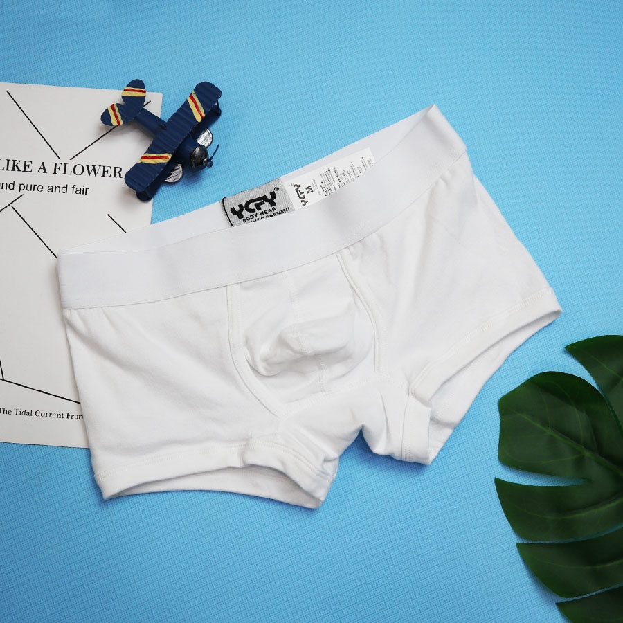QUẦN LÓT NAM - BOXER BASIC - Dạng Đùi Trơn Cotton Xịn