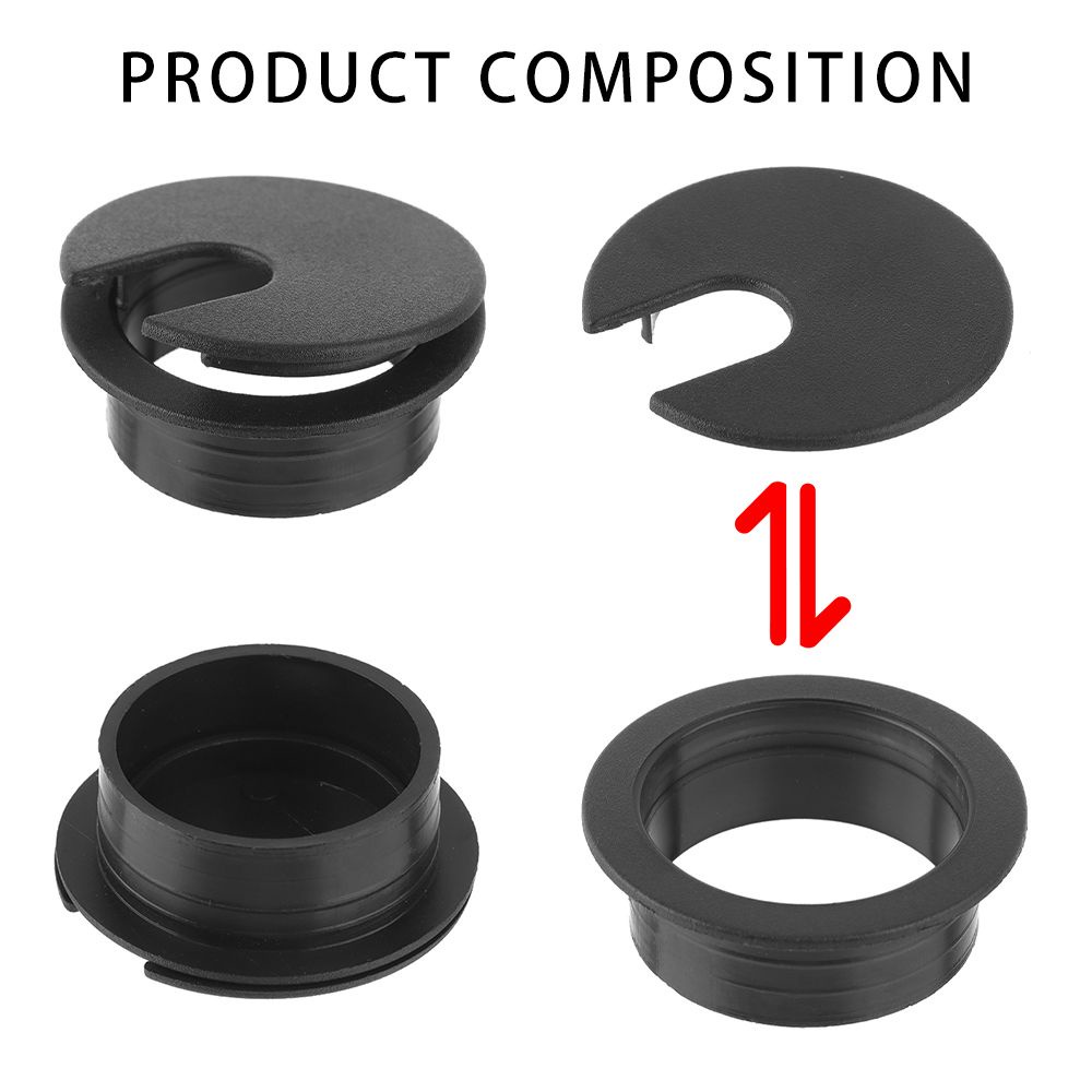 Nắp Đậy Ổ Cắm Dây Cáp Máy Tính 35 / 50mm Tiện Dụng