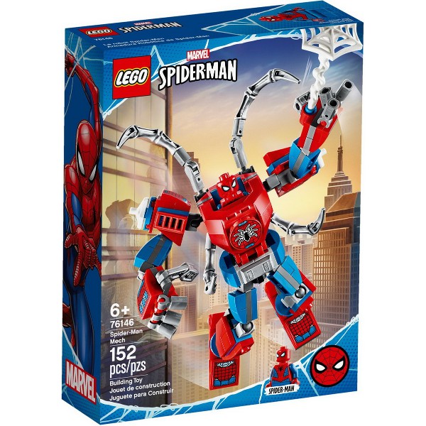 Lego Super Heroes 76146 - Spider-Man Mech - Bộ xếp hình Lego Rô bốt người nhện