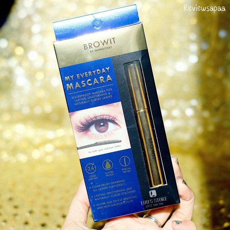 [Mã 155FMCGSALE giảm 7% đơn 500K] Mascara Browit By Nongchat My Everyday