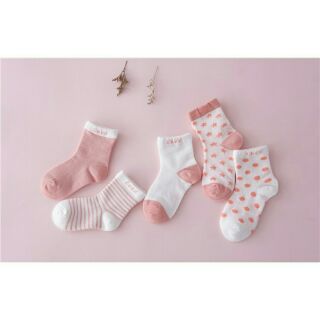 Set 5 đôi vớ chân cho bé