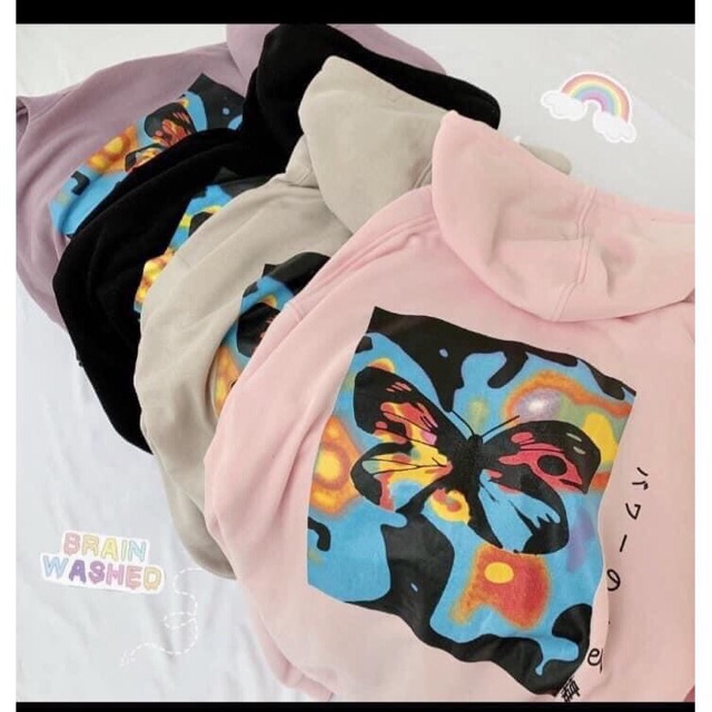 Áo nỉ hoodle hình bướm (69k) HANA260 | BigBuy360 - bigbuy360.vn