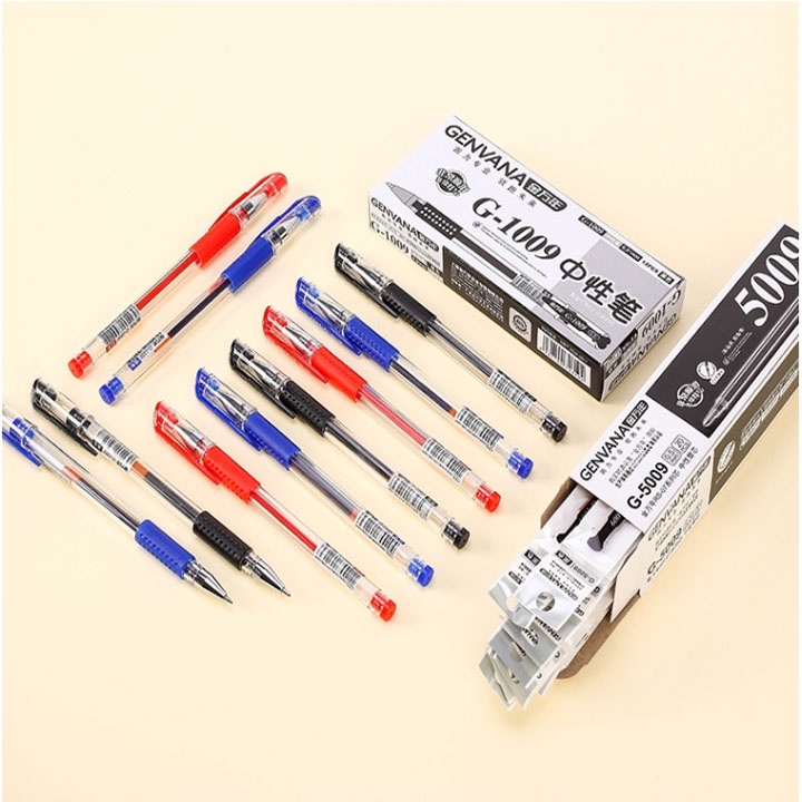 Set 100 Bút Bi Nước Có Nắp Đậy