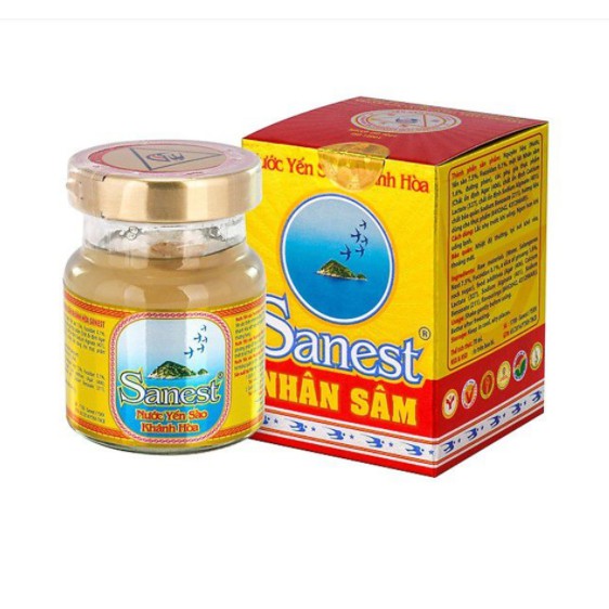 Nước Yến Nhân Sâm Sanest Khánh Hoà 70ml