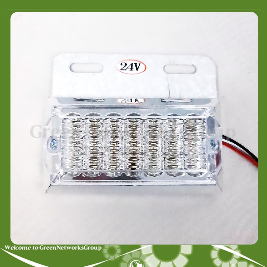 Đèn led ốp sườn hông xe tải và Container 2 chế độ loại công suất 12V - 24V siêu sáng Greennetworks ( 1 đèn )