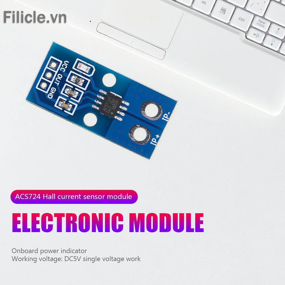 Mô Đun Cảm Biến Acs724 5a / 20a / 50a Cho Arduino