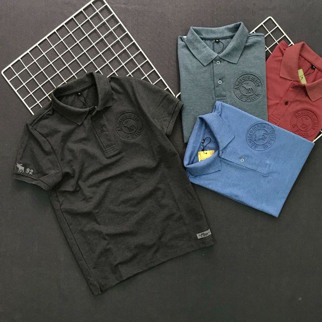 Áo thun nam Abercrombie.Vải thun cá sấu cao cấp, dày dặn