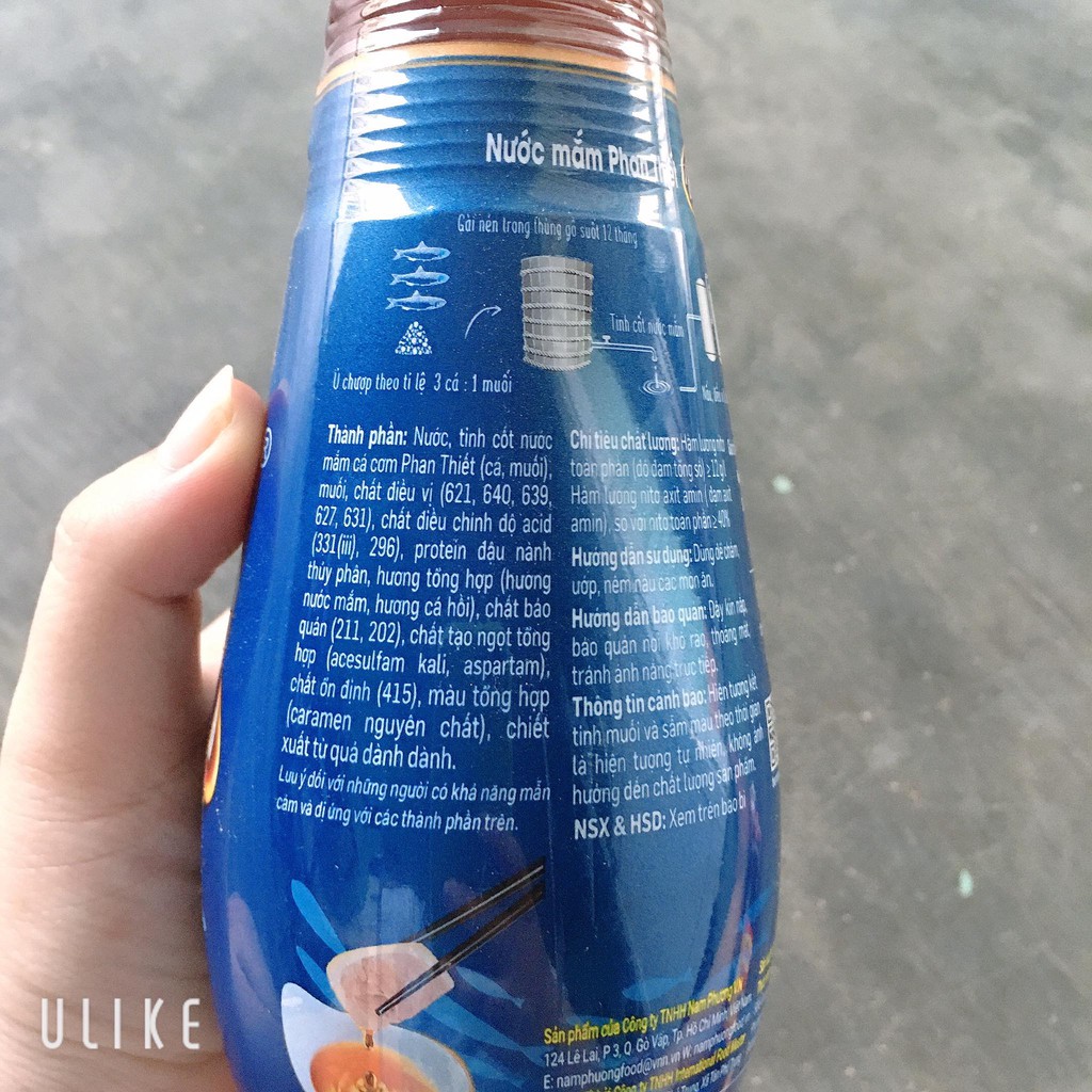 Nước Mắm Phan Thiết Barona Chai 500ml [THKN77]