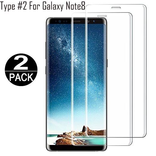 Miếng dán cường lực cong 3D bảo vệ cho màn hình  For Samsung Galaxy S9 Samsung S9Plus Samsung S8 Samsung Note 8