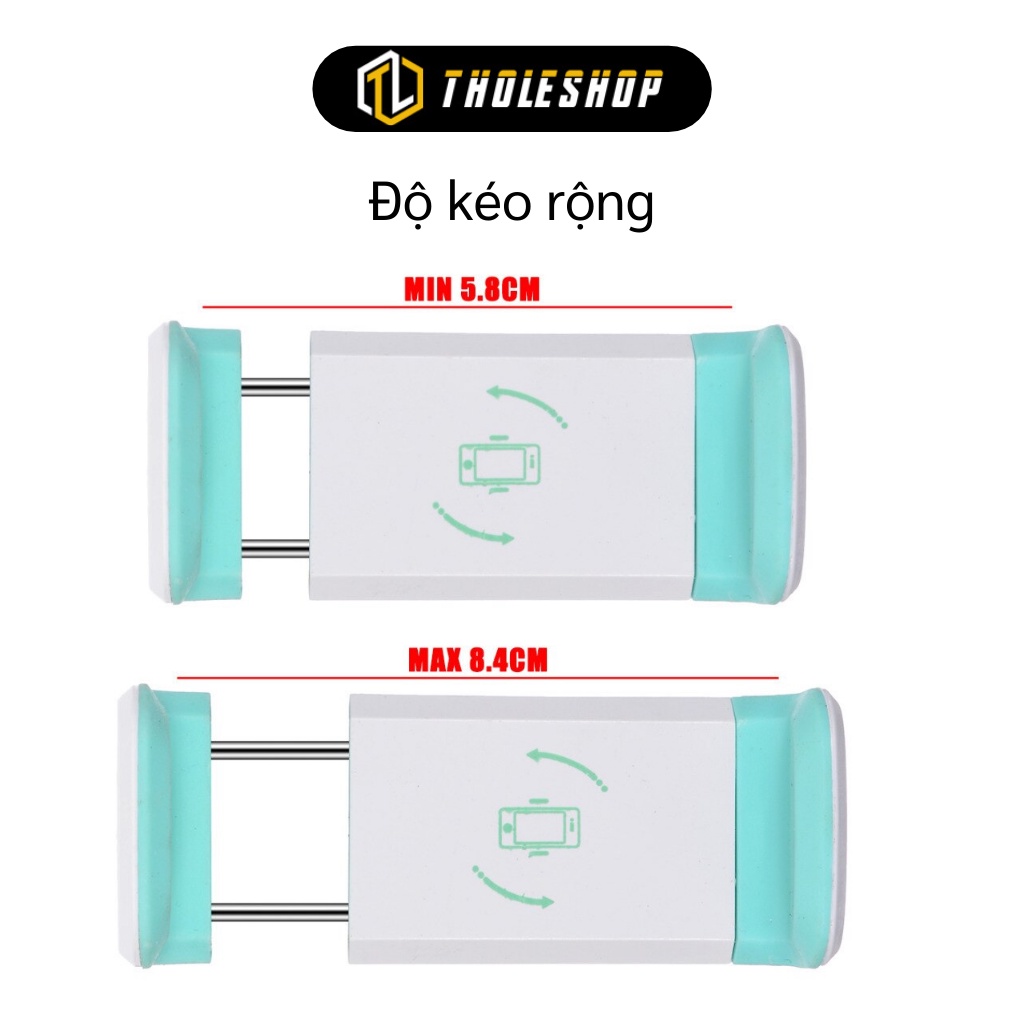 Giá Đỡ Điện Thoại Trên Ô Tô - Kẹp Điện Thoại  Xoay 360 Độ,  Chống Rung Tiện Ích 10519