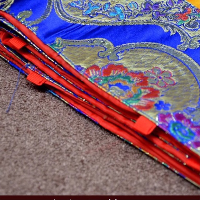 Rèm 5 tầng thêu gấm Nepal