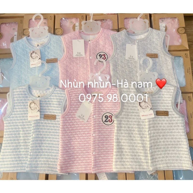 Áo gile nỉ đẹp cho bé