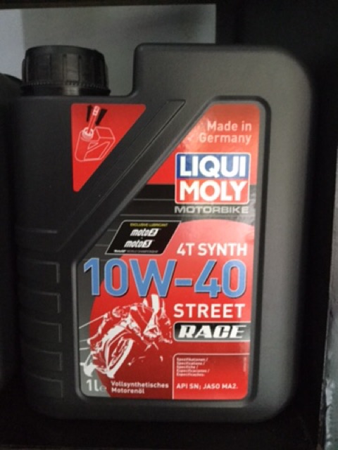 Nhớt Liqui Moly 4T Synth 5W40 Motorbike