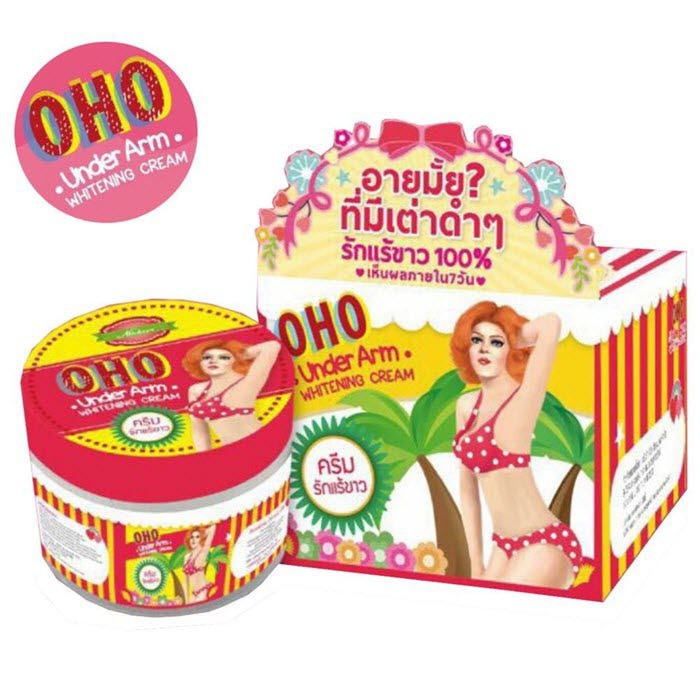 01 Hủ Kem Dưỡng Nách Oho Underarm Whitening Cream 10gram Thái Lan