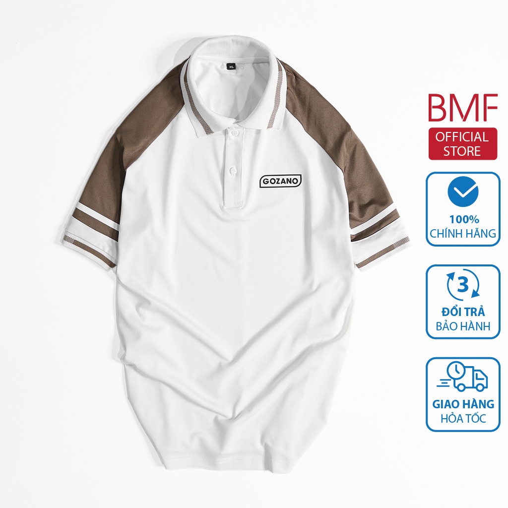 Áo Polo nam phối màu thanh lịch - Áo thun nam có cổ tay ngắn chất cotton cá sấu mềm mại, bền màu, thoáng khí