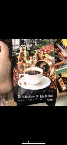 BỊCH 500g BỘT CÀ PHÊ CHỒN BAN MÊ