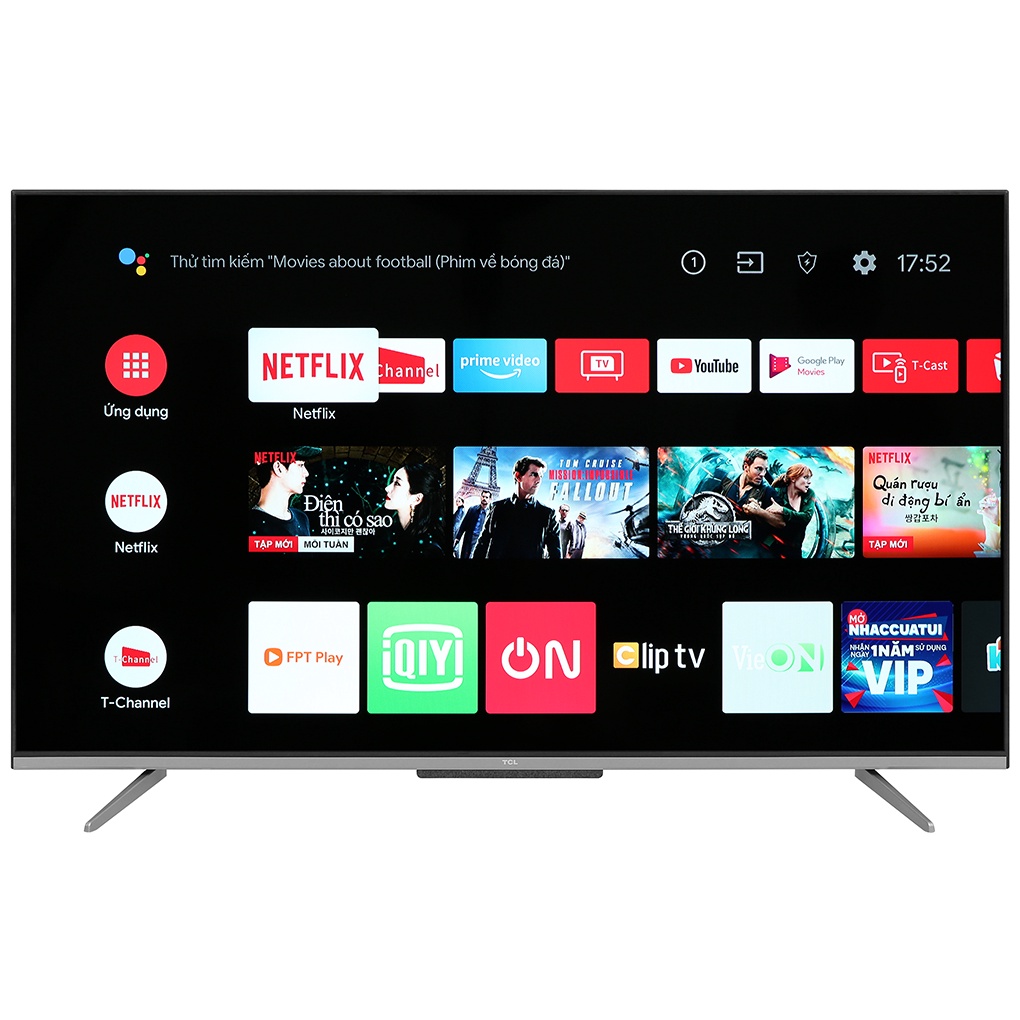 [Mã LT500 giảm 500k đơn 2tr990] Android Tivi TCL 4K 55 inch 55P725 - Chính hãng | WebRaoVat - webraovat.net.vn