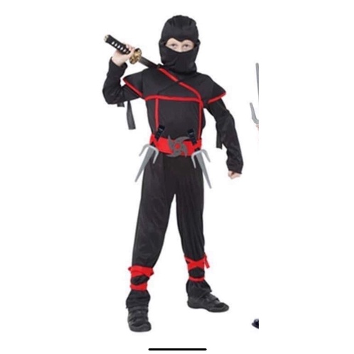 Bộ hoá trang halloween Ninja kèm phụ kiện y hình