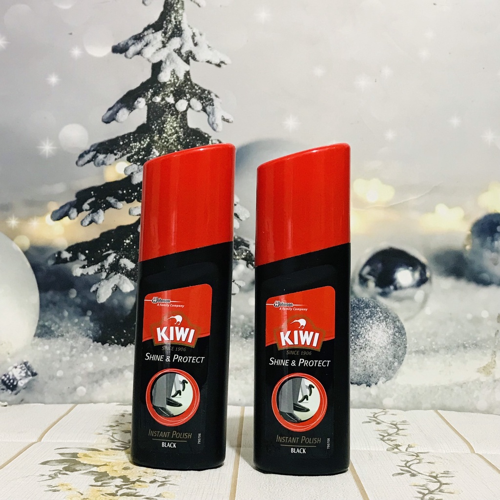 Xi nước đánh giầy KIWI màu đen 75ml