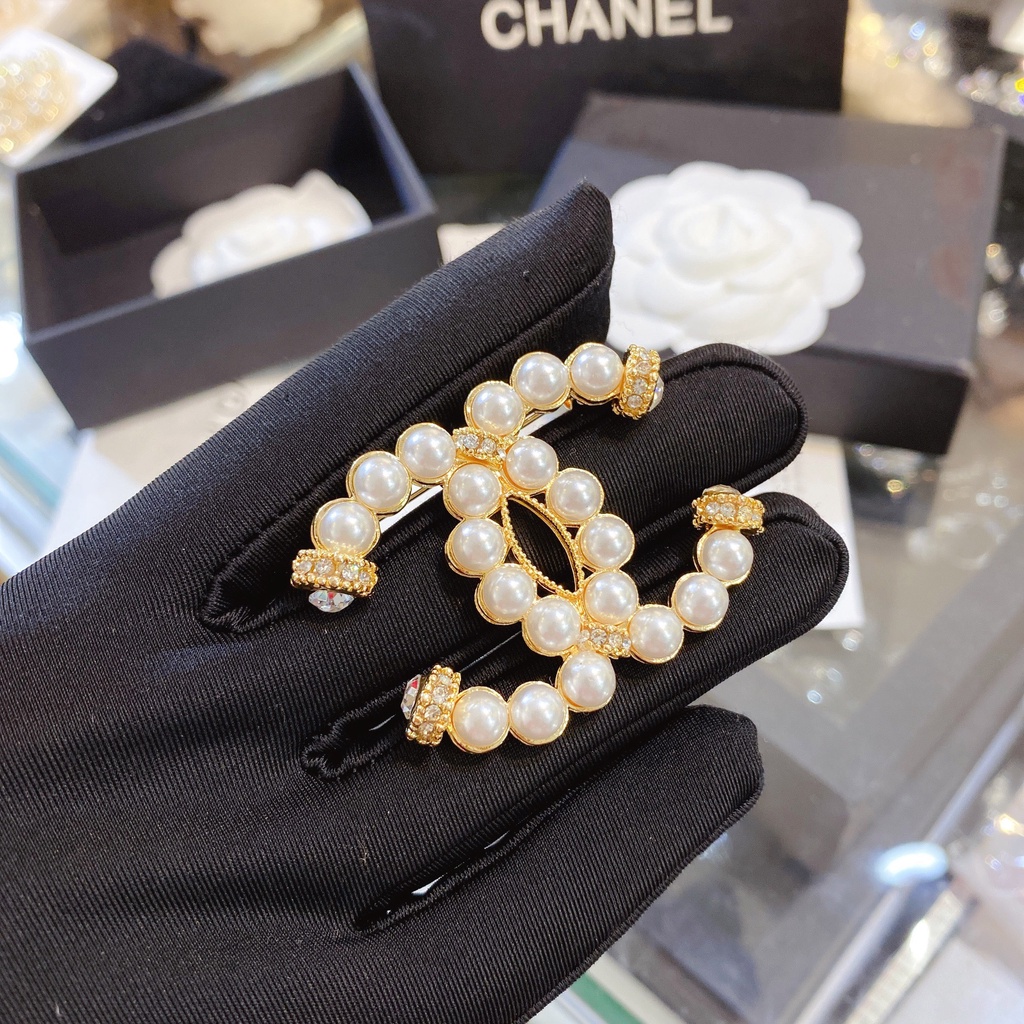 Cài áo nữ đính đá cao cấp sang trọng Ròm House mang phong cách Hàn Quốc phụ kiện trang sức thời trang đẹp - ms4504