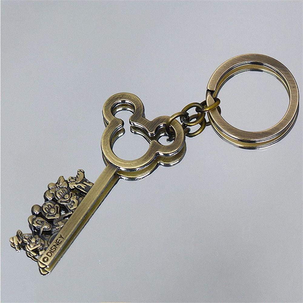 Móc Khóa Hình Chuột Mickey Bằng Đồng Dễ Thương